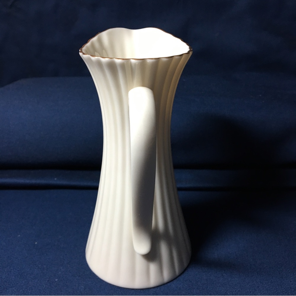 Lenox Pitcher 5 1/4” tall with Gold Trim - Picture 3 of 8